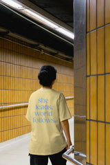 "she leads, world follows" T-Shirt